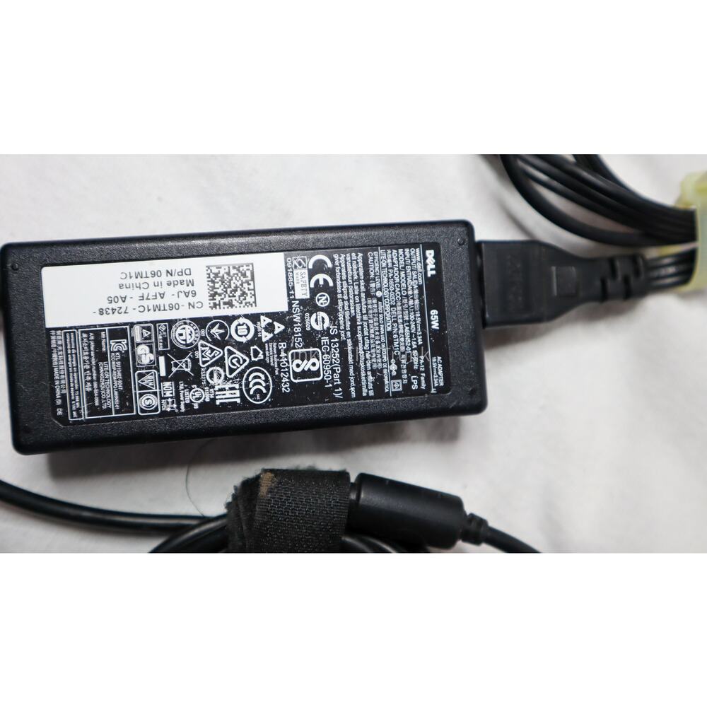 Dell Laptop AC Adapter Charger 65 Watt 19.5v 3.34a LA65NS2-01